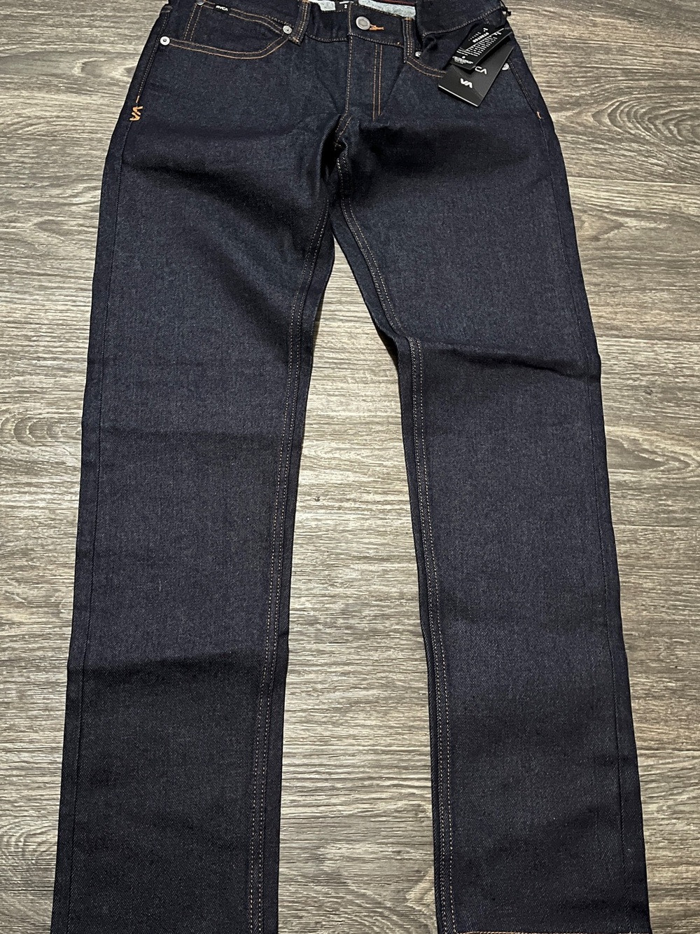 RVCA Daggers Denim Jeans – Men’s Size 29 – Dark Indigo – NWT